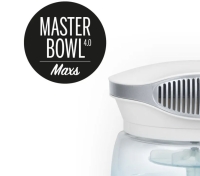 MASTER Bowl Maxs 4.0 – Grijs + 4x 100ml Fresh AIR